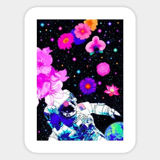 High Astronaut Sticker